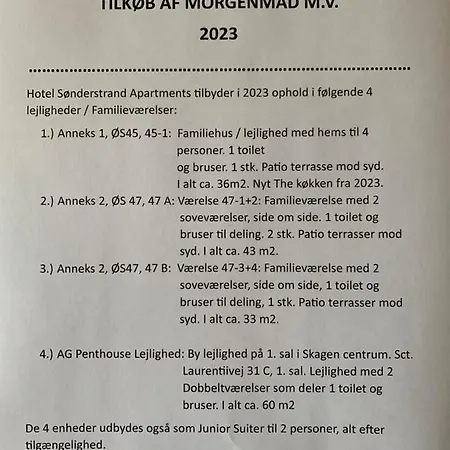 公寓 Penthouse Downtown - Sonderstrand